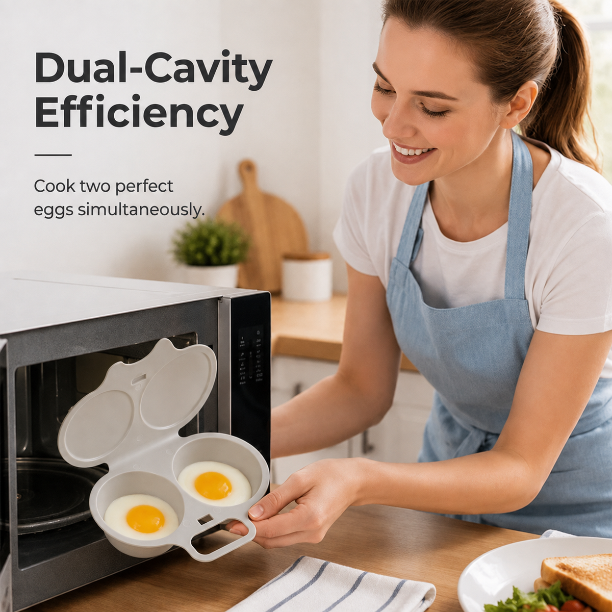 🎁 50% OFF! Microwave Egg Poacher