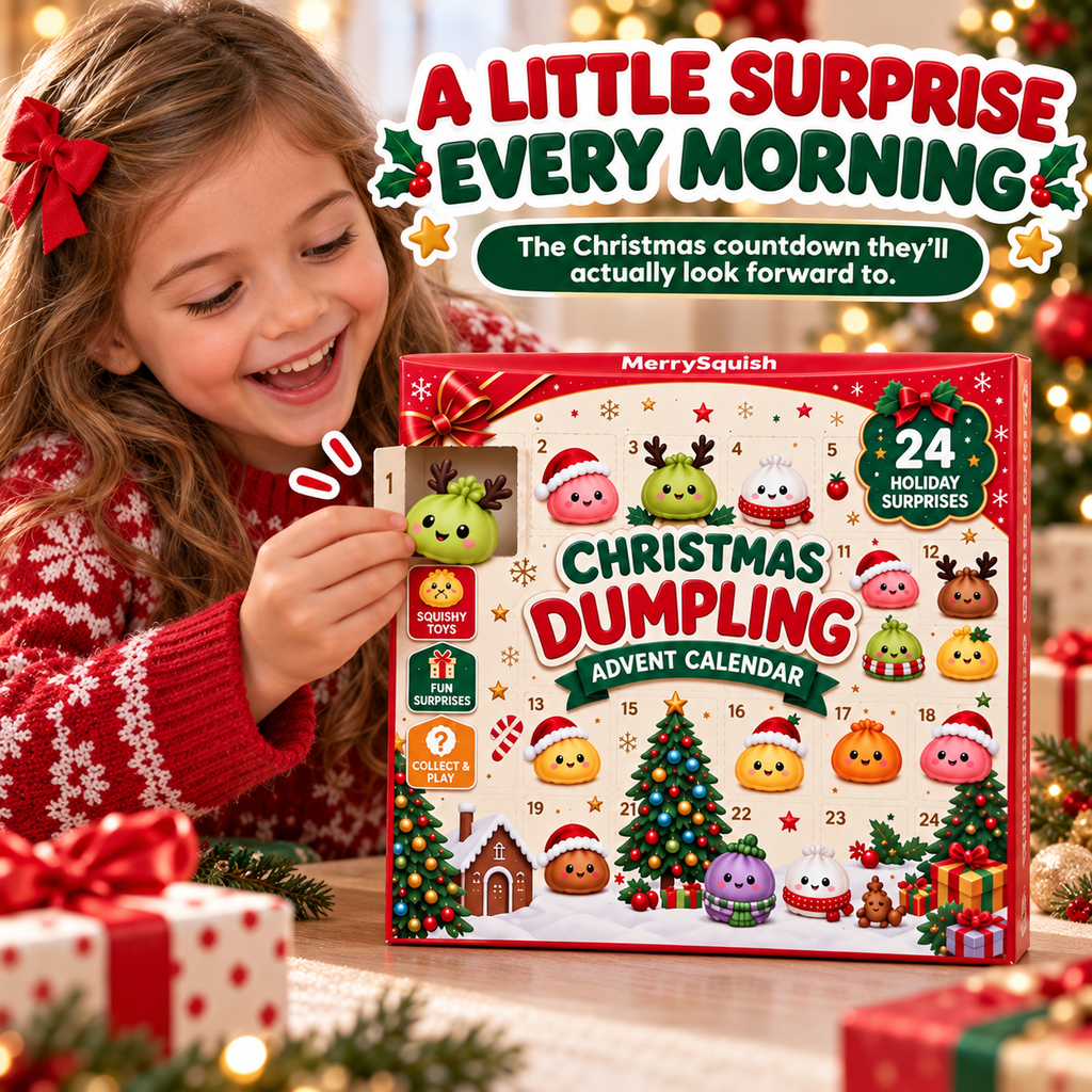 🔥Christmas Sale-MerrySquish Original Dumpling Advent Calendar