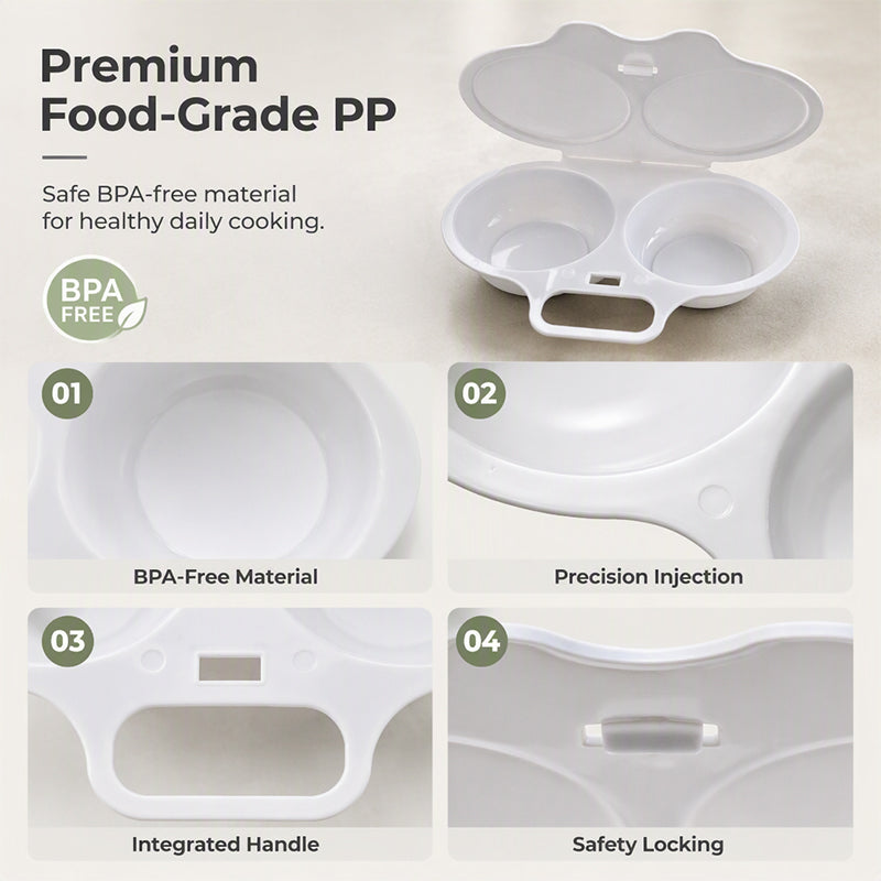 🎁 50% OFF! Microwave Egg Poacher