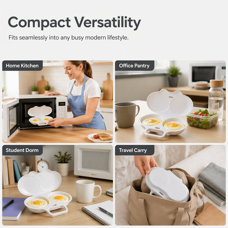 🎁 50% OFF! Microwave Egg Poacher